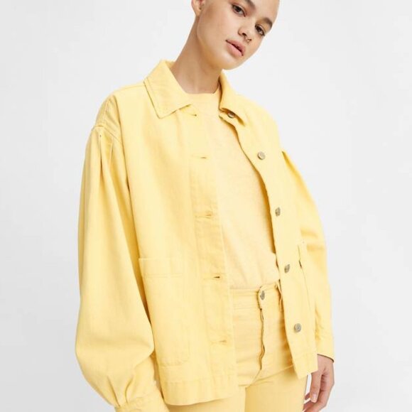 Levi's Jackets & Blazers - Butter Yellow Levi's Esther Modern Jacket, S